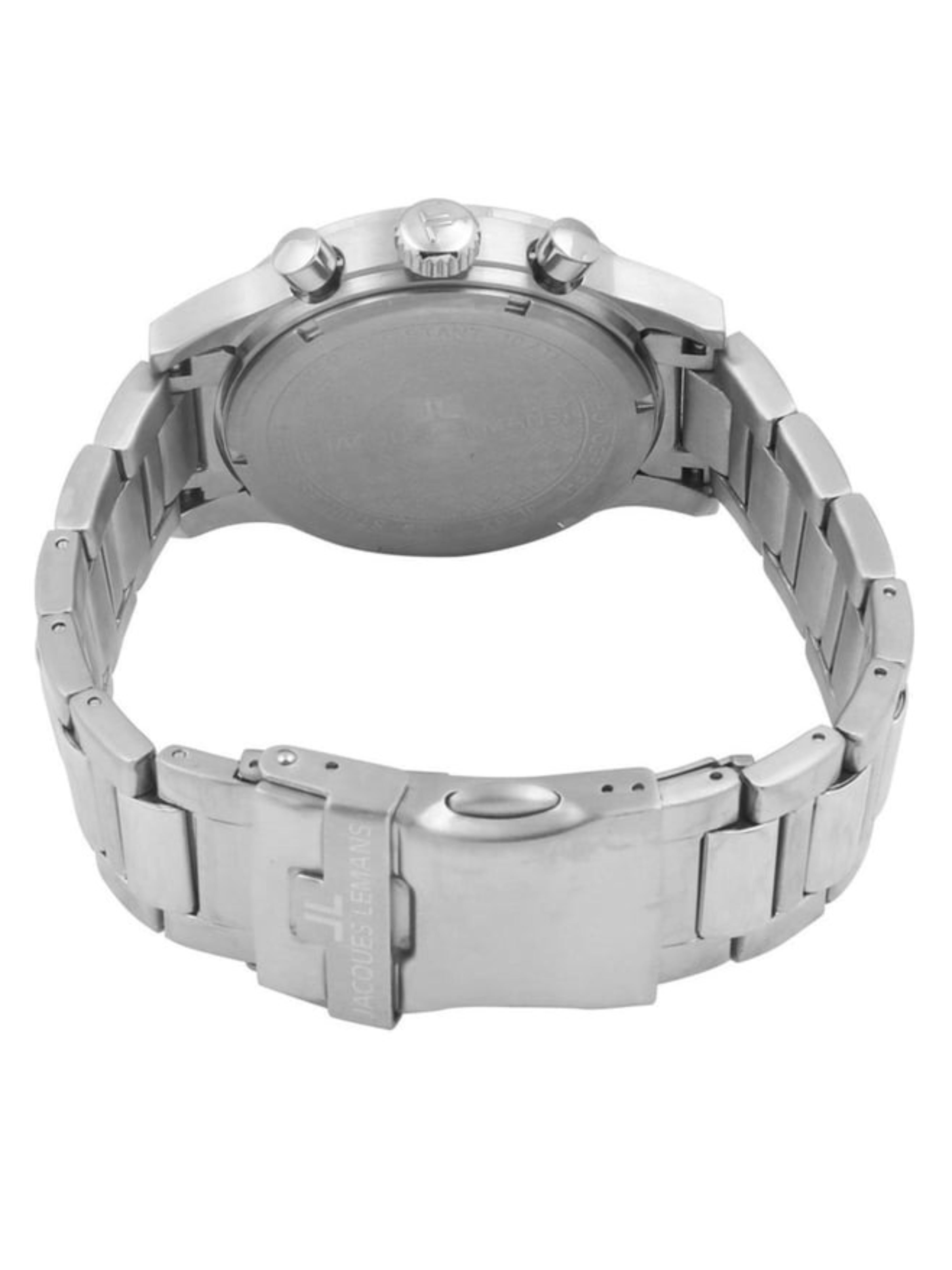 Jacques Lemans Men Black Analogue Watch 1-1809F