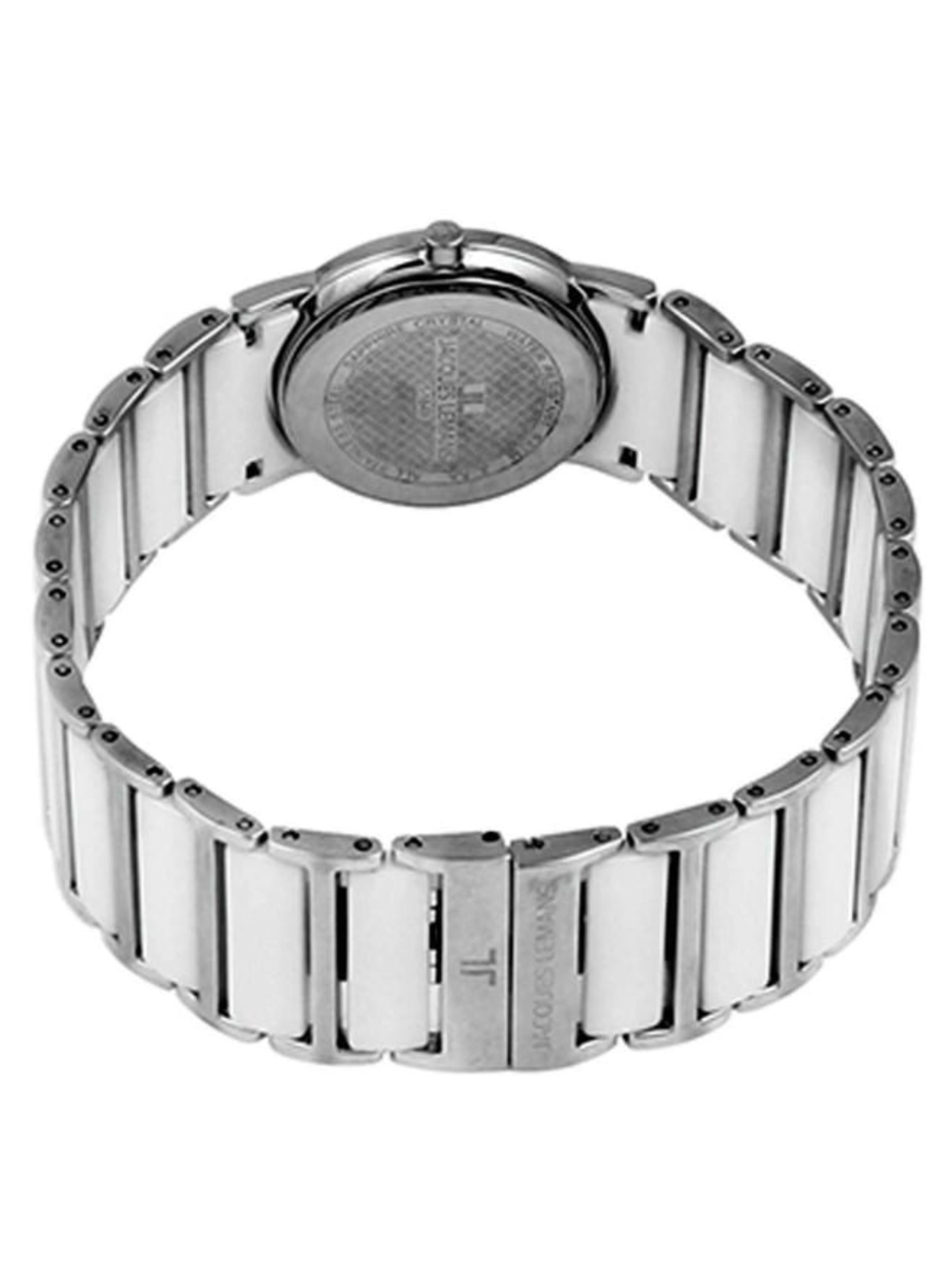 Jacques Lemans Women White Analogue Watch 1-1819B
