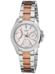 Casio Enticer Women White Analogue Watch - A1038