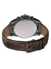 Jacques Lemans Men Brown Analogue Watch 1-1756E