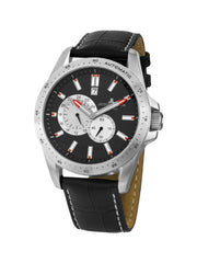 Jacques Lemans Men Black Analogue Watch 1-1775A