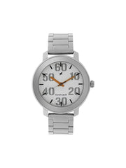Fastrack Casual Analog White Dial Men's Watch-NL3121SM01