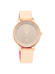 Fastrack Women Leather Straps Analogue Watch NR6206WL01