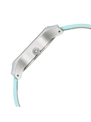 Fastrack Women Brass Dial & Leather Straps Analogue Watch - 6283SL01