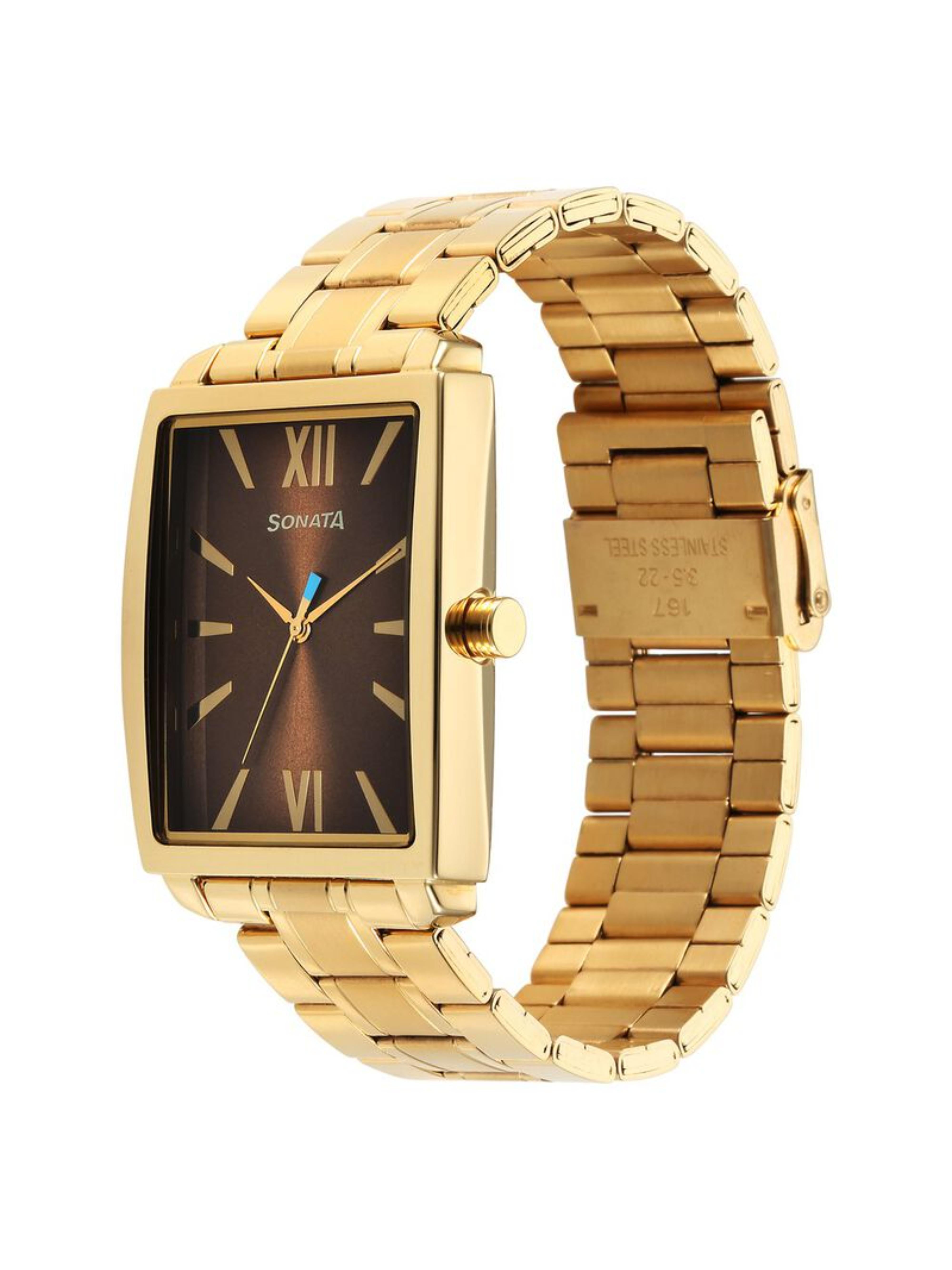 Sonata Quartz Analog men's watch - 7143YM02