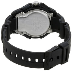 CASIO Unisex Black Small Dial Analogue and Digital Watch -AD141