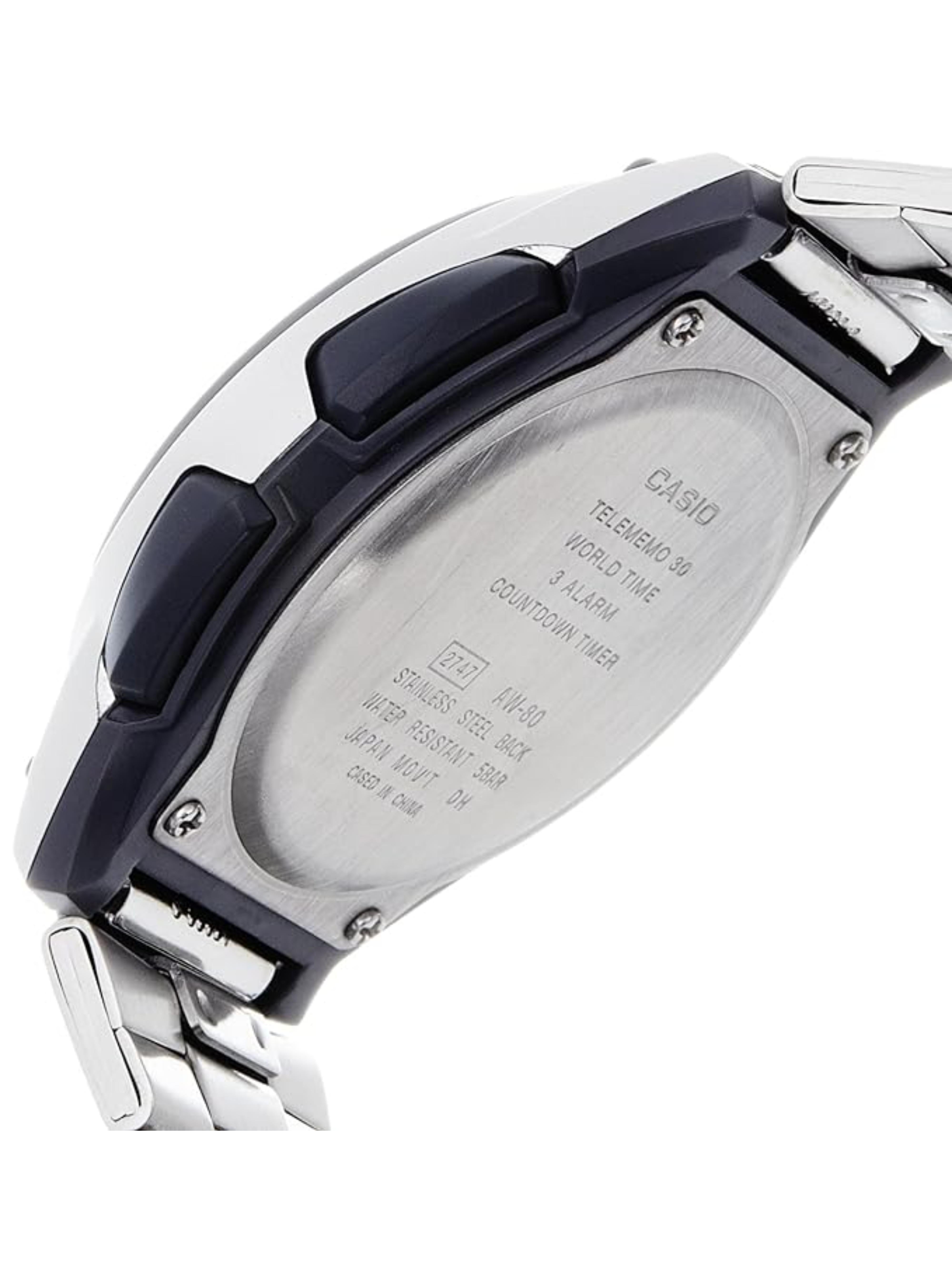 Casio Youth Analog-Digital Black Dial Men's Watch - AD60