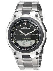 Casio Youth Analog-Digital Black Dial Men's Watch - AD60