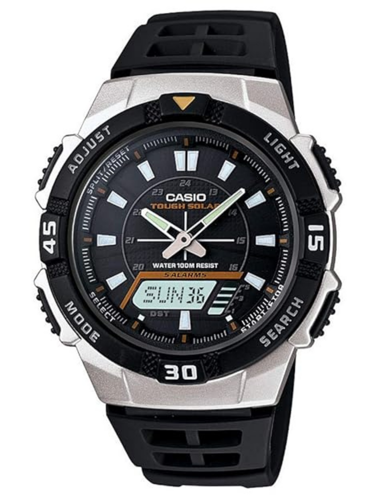 CASIO Youth Series Men Black Dial Analog-Digital Watch - AD161