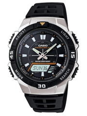 CASIO Youth Series Men Black Dial Analog-Digital Watch - AD161