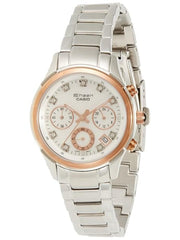 Casio Sheen Chronograph Multi-Color Dial Women's Watch -SH115